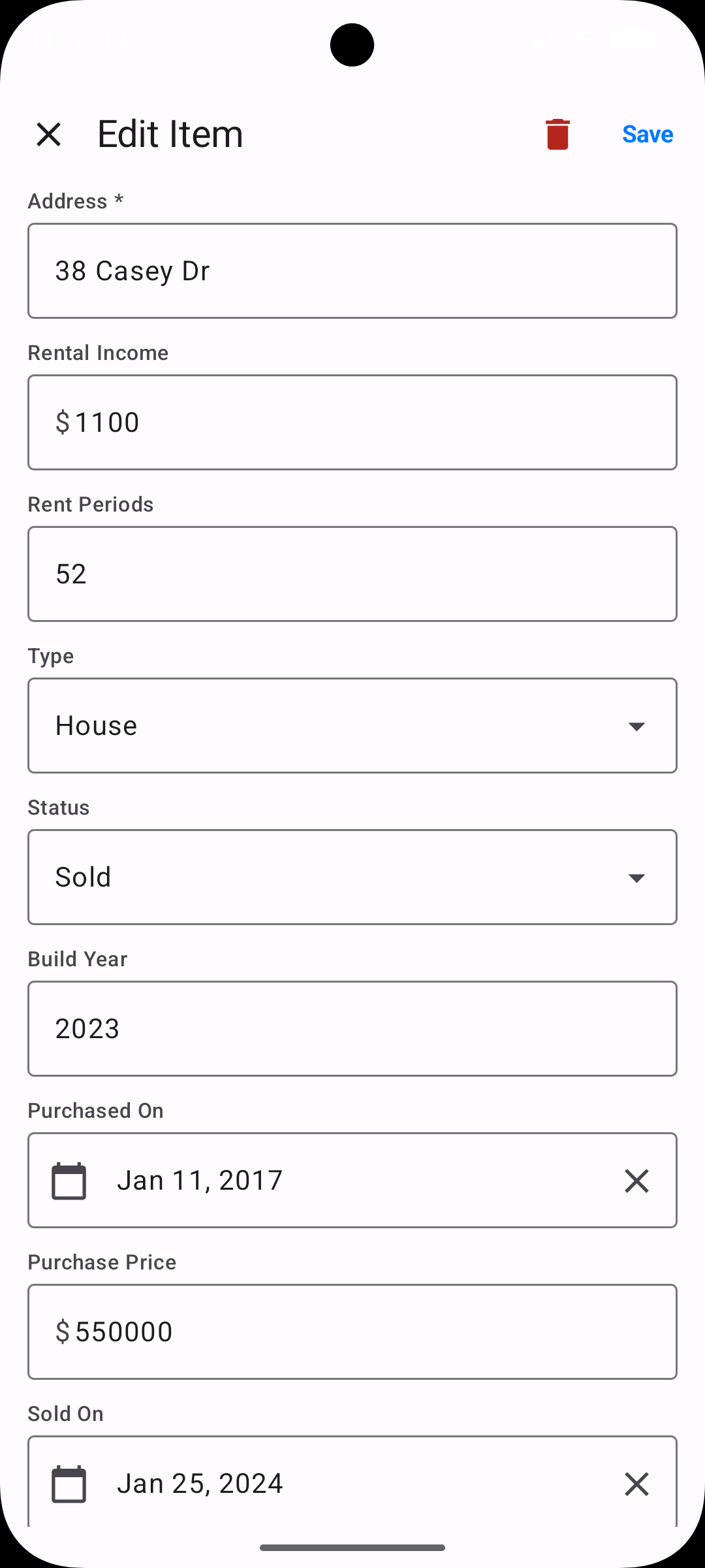 Offsider Android templates