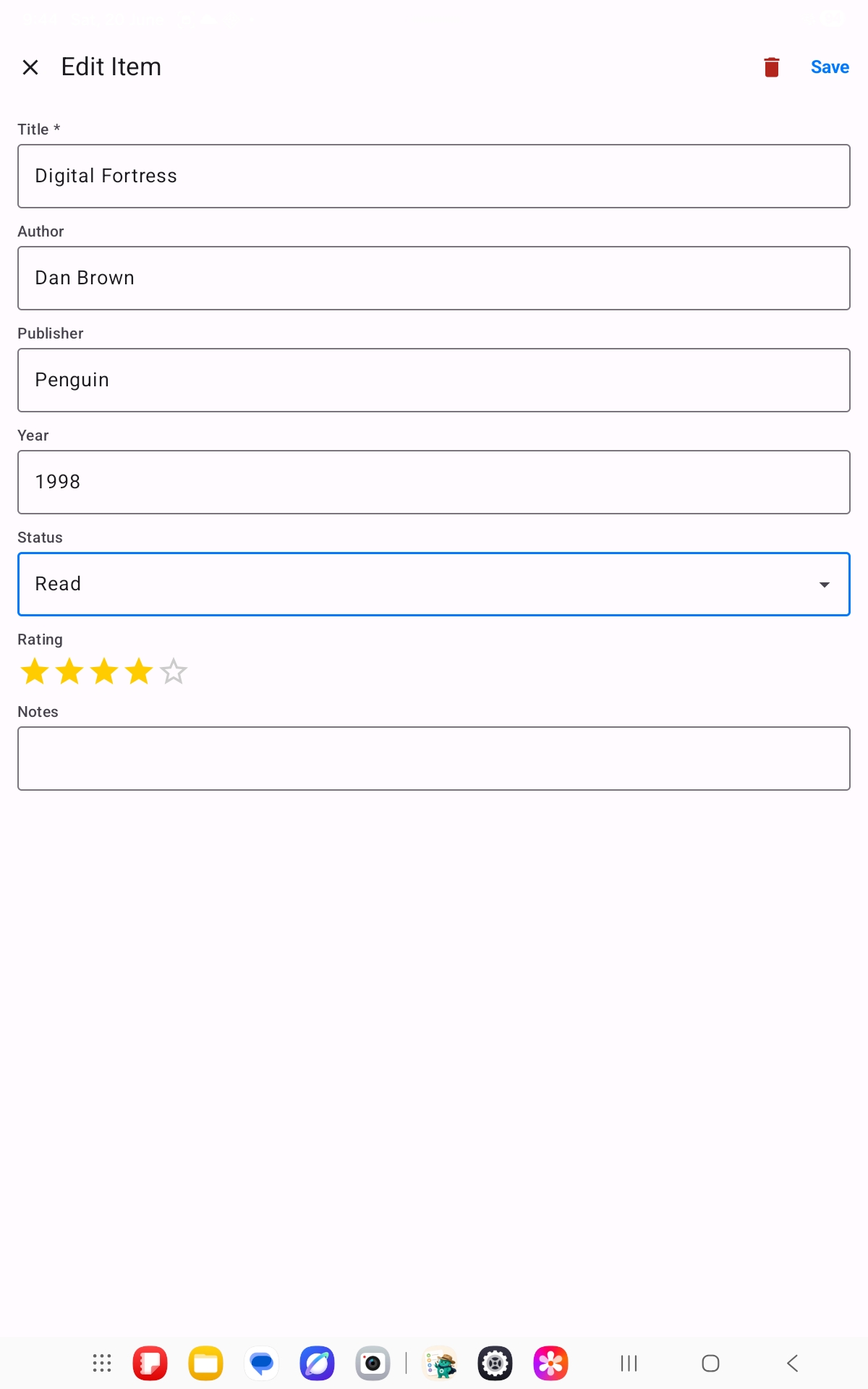 Offsider Android tablet groups