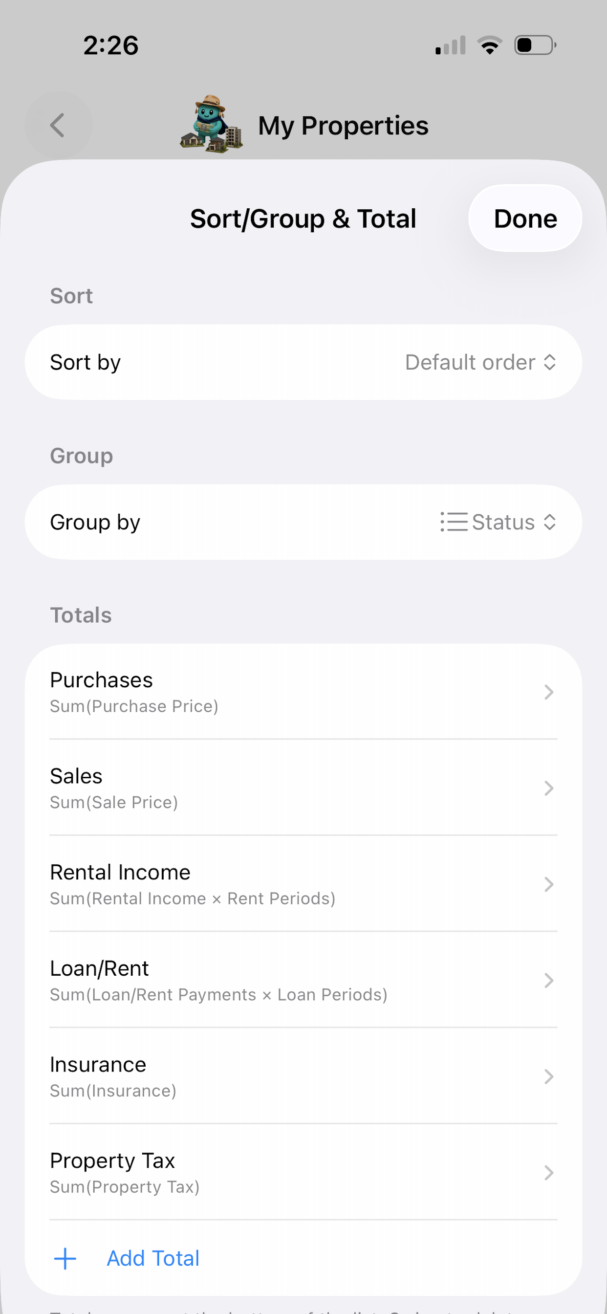 Offsider iPhone sort